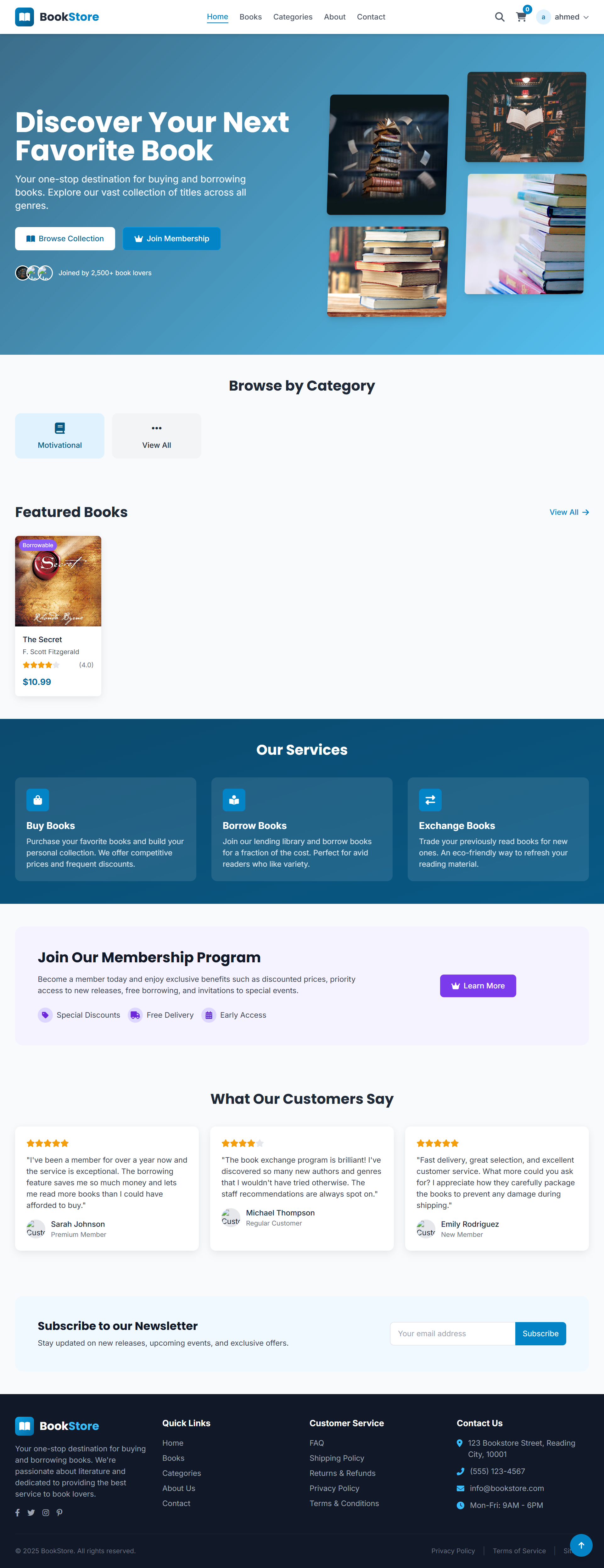 Gallery image for Books Store Web Application