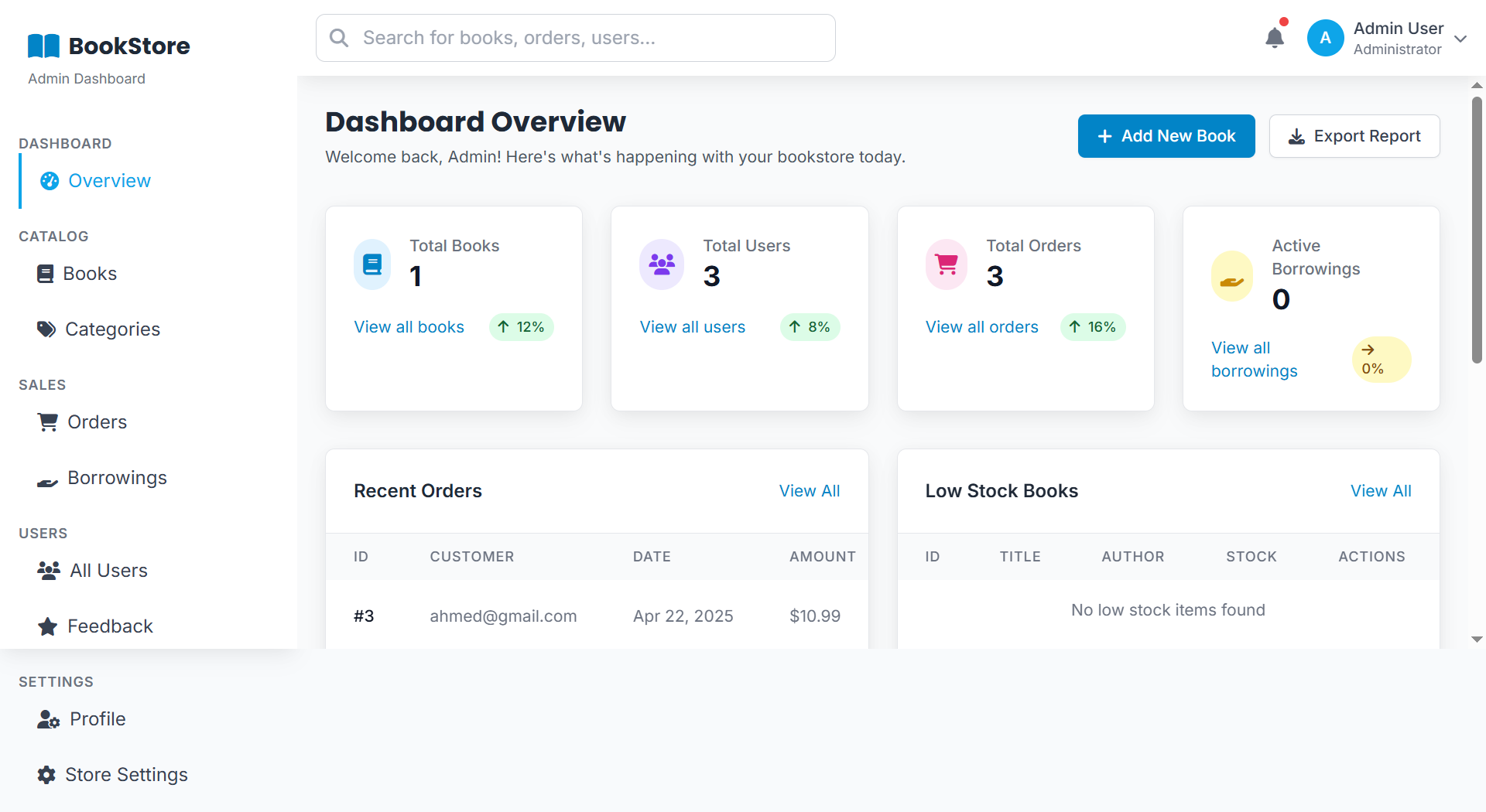 Gallery image for Books Store Web Application