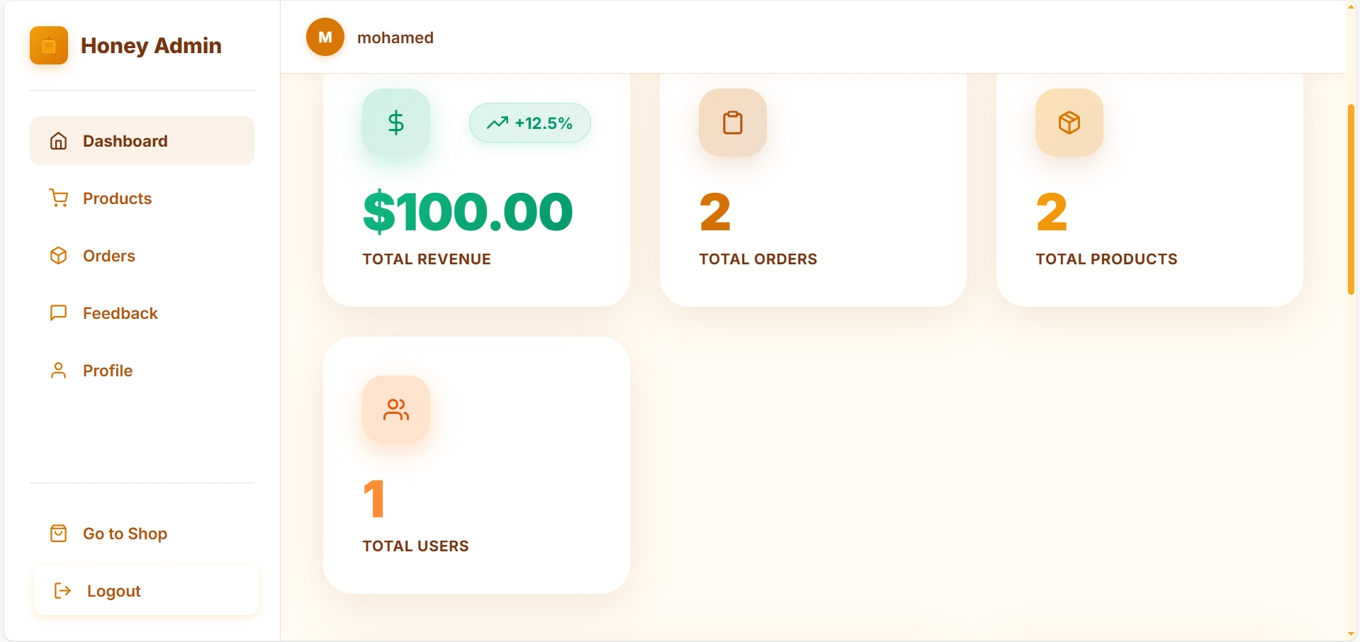 Gallery image for Honey Web Application