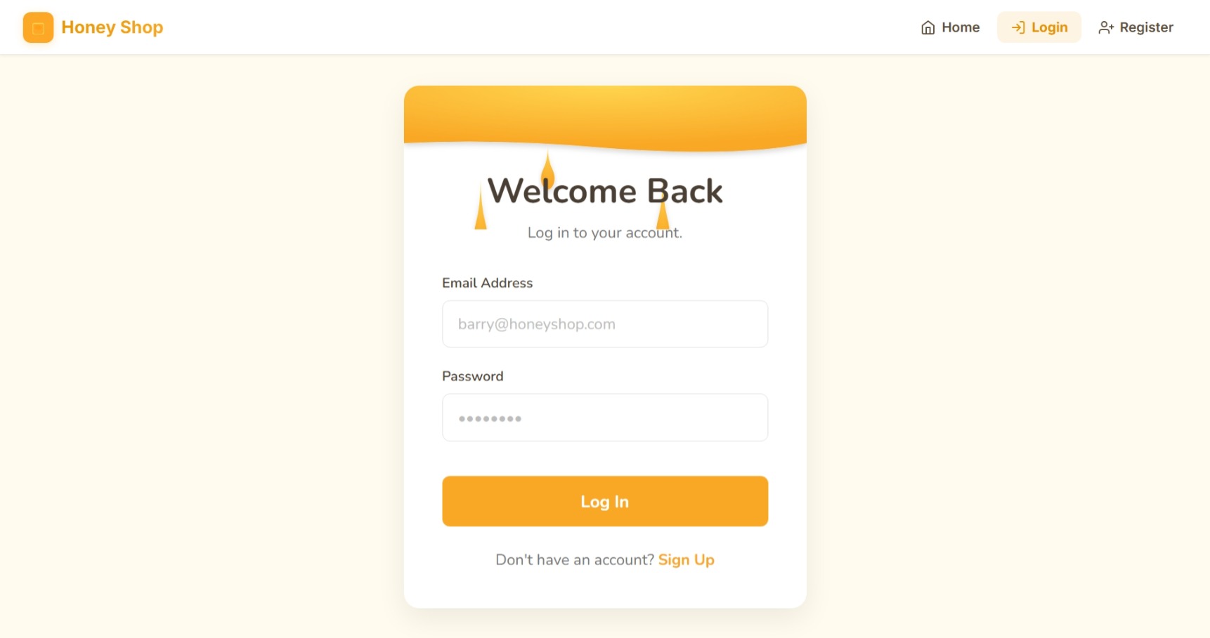 Gallery image for Honey Web Application