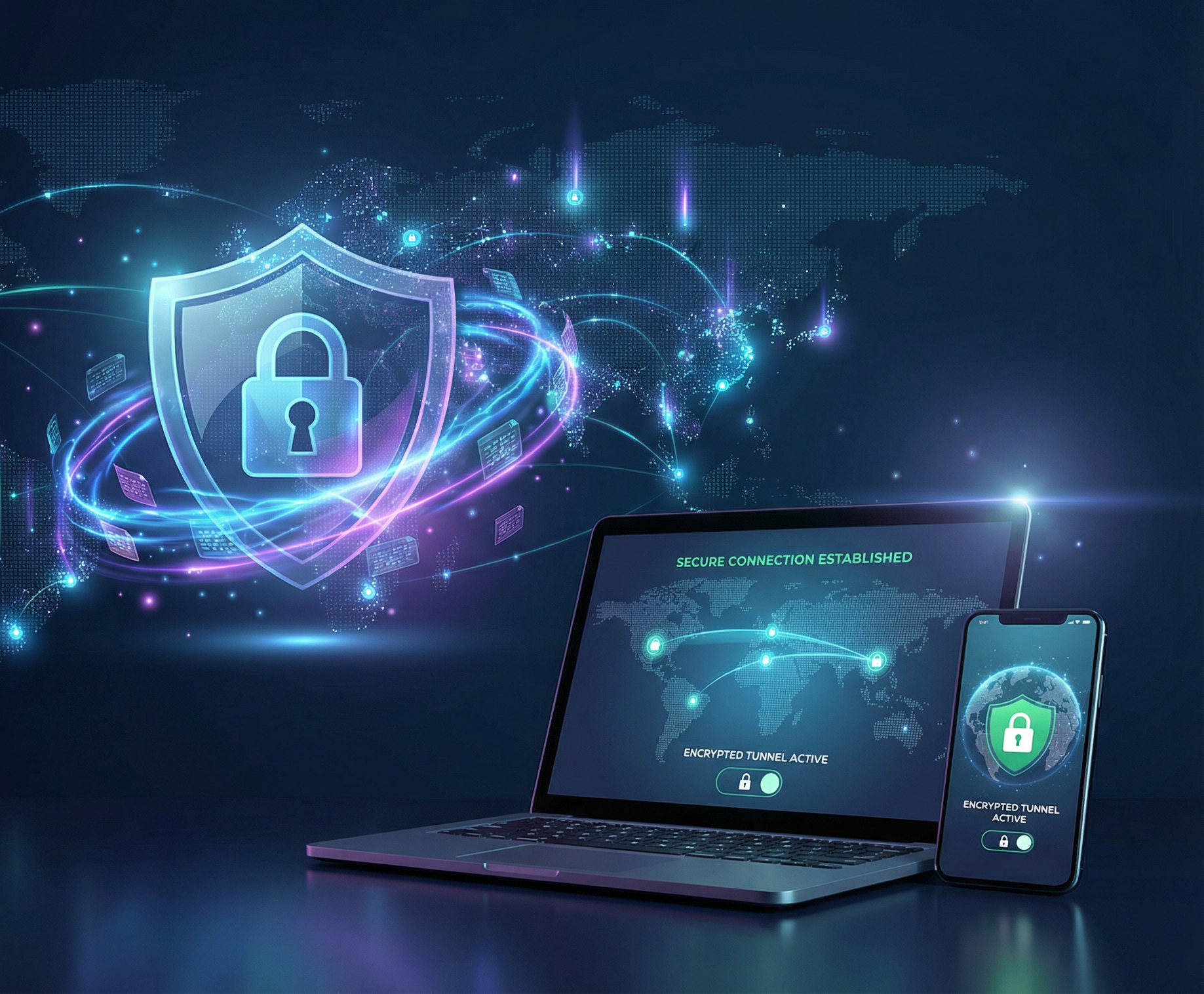 GhostVPN - Premium SaaS Landing Page Template - Software Project