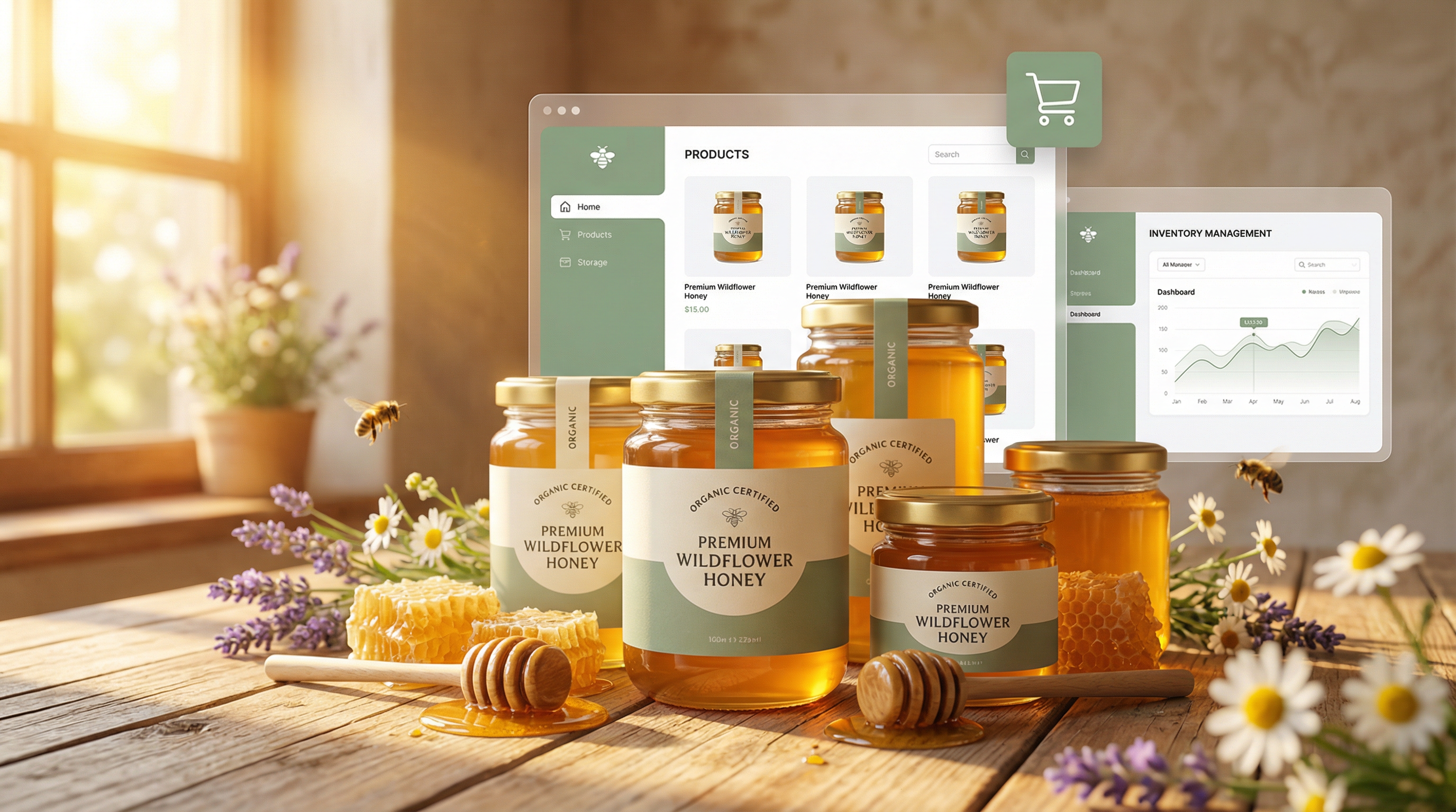Honey Web Application - Project by Softwara Digital